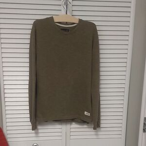 Outclass Olive Green Long Sleeve Shirt